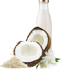 COCONUT WATER AND MILK