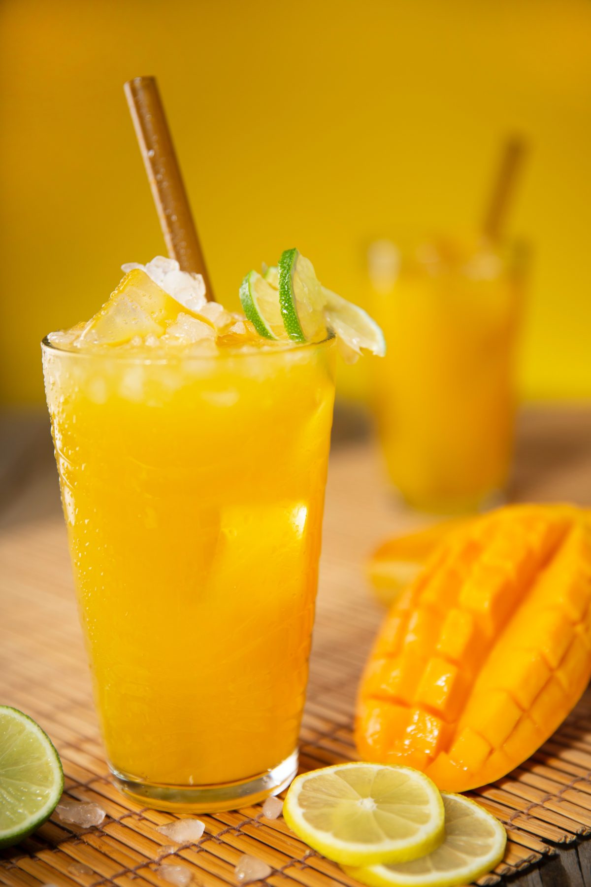 Mango Juice in Glass